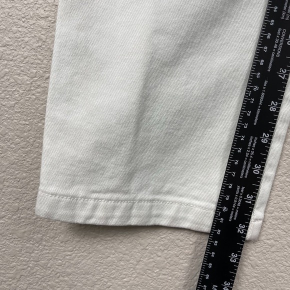 Philosophy Di Lorenzo Serafini Womens 4 Light Mint Green Denim Jean Mid Rise Y2K - Picture 14 of 16